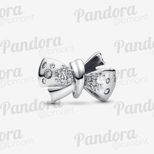 Pandora Sparkling Bow Charm